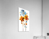 Plaid Botanica 33 - Modern Floral Art Prints Acrylic Print