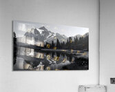 Where Giants Sleep - Mountain Landscape Art Prints Acrylic Print