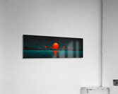 Setting Sun – Modern Sunset Art Print Acrylic Print