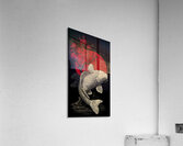 Akai Taiyo 赤い太陽 - Red Sun - Japanese Minimal Art Prints Acrylic Print