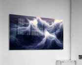 Phantom Tides – Abstract Seascape Art Print Acrylic Print