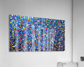 Cosmic Confetti – Vibrant Abstract Art Print Acrylic Print