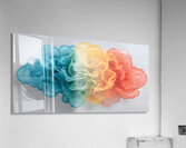 Ethereal Pulse – Soft Abstract Art Print Acrylic Print