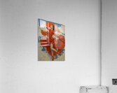 Dancing with the Sky – Vintage Dance Poster Art Print Acrylic Print