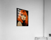 Fatal Flame – Vintage Fashion Art Print Acrylic Print