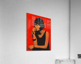 In Silence – Vintage Editorial Portrait Art Print Acrylic Print