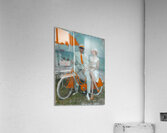 Elegance Under the Sun – Vintage Fashion Poster Art Print Acrylic Print