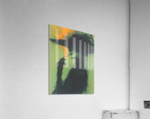 Smoke and Shadows – Vintage Noir Portrait Art Print Acrylic Print