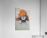 The Lady of the Hat – Vintage Fashion Art Print Acrylic Print