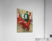 Le Feu de l’Elegance – The Fire of Elegance Vintage Poster Art Print Acrylic Print