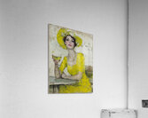 L’Elegance Citron – Lemon Elegance Vintage Poster Art Print Acrylic Print