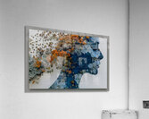 Memory Bloom – Abstract Portrait Art Print Acrylic Print