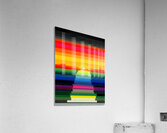 Spectrum Horizon – Steps to the Sun Abstract Art Print Acrylic Print