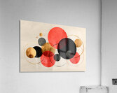 Celestial Orbits – Minimalist Geometry Art Print Acrylic Print