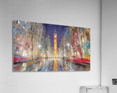Timeless Motion Blur – Big Ben at Night Cityscape Art Print Impression acrylique