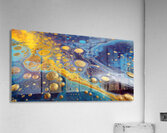 Liquid Groove – Fluid Abstract Art Print Acrylic Print