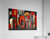 Modern Blocks – Architectural Abstraction Art Print Acrylic Print