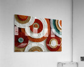 Terra Rings – Modern Geometric Art Print Acrylic Print