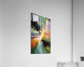 Stellar Bloom – Color Burst Abstract Print Acrylic Print