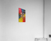 Chaotic Clarity – Anxiety Abstract Print Acrylic Print