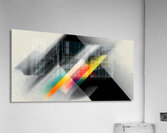 Prism Shift – Geometric Gradient Abstract Print Acrylic Print