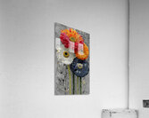 4 x Bloom – Zinnia Flowers Abstract Print Acrylic Print