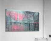 Paris Rain – Impressionist Cityscape Print Acrylic Print