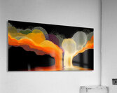 Feeding the Crucible – Molten Horizon Abstract Acrylic Print