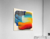 Chromatic Blocks IX – Patchwork Abstract Print Acrylic Print