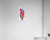 Velocity Palette – Compressed Color Burst Print Acrylic Print