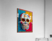 Sugar Skull Fiesta – Vibrant Dia de los Muerto Impression acrylique