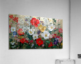 Poppy Reverie – Romantic Garden Art Print Acrylic Print