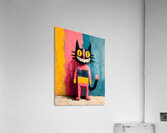 The Laughing Cat – Contemporary Pop Art Print Acrylic Print