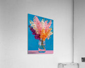 Flowers in a Clear Vase – Still Life Print Acrylic Print