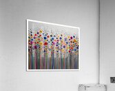 A Field That Never Ends– Abstract Wildflowers Print Acrylic Print