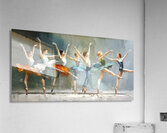Rhythm in Motion – Ballet Dancers Print Acrylic Print