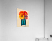 Amber Glass – Bold Bloom Print Impression acrylique