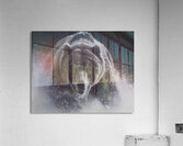 Thunder in White – Bear in the Snow Print Acrylic Print