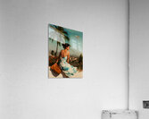 Departure – Retro Travel Muse Print Acrylic Print