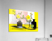 Lemonlight Botanicals – Mid-Century Floral Still Life Print Acrylic Print