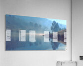 Quiet Cast – Mountain River Fishing Print Impression acrylique