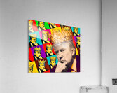 Crowned Pop - Trump Portrait Print Acrylic Print