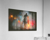 Through the Smoke – Western Cowboy Print Acrylic Print