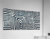 Urban Maze – Monochrome Abstract Print Acrylic Print