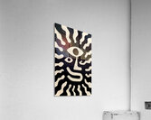 Third Eye Aura – Surreal Face Print Acrylic Print