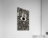 Eye in the Code – Abstract Symbolism Print Impression acrylique