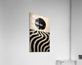 Eclipse Horizon – Minimalist Wave Print Acrylic Print