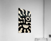 Radiant Face – Tribal Abstract Print Acrylic Print