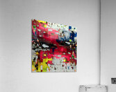 Red Storm – Abstract Expressionist Art Print Impression acrylique