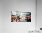 Valley of Serenity – Mountain Lake Landscape Print Acrylic Print